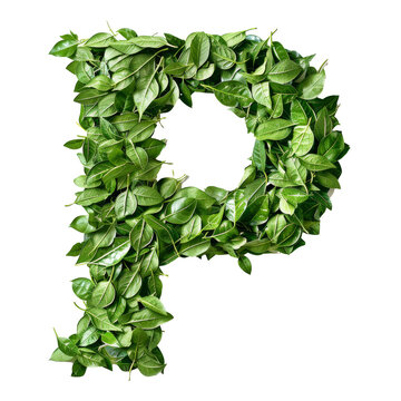 Word shape from leave A-Z