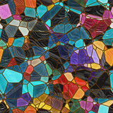 Fototapeta Góry - mosaic background