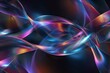 © Michael - Twisted Ribbon Swirls: Holographic Modern Abstract Background