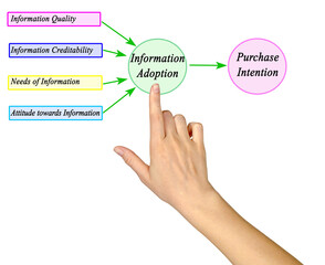 Canvas Print - factors Leading to Purchase Intention