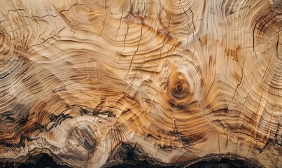 Wall Mural - old wood texture, Generative AI