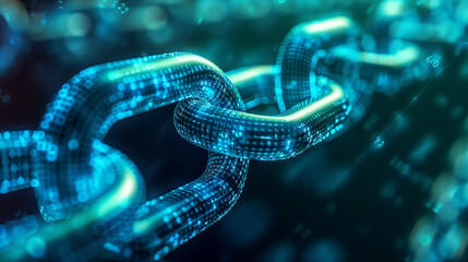 Poster - the potential of Blockchain Technology in revolutionizing finance.