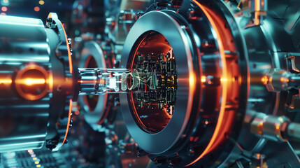 Poster -  the potential of Quantum Computing to solve complex problems.
