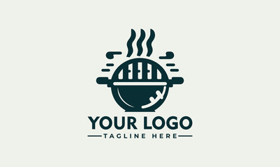 Poster - Barbecue Logo Vector Art, Icons, and Graphics bbq party grill restaurant logo inspiration