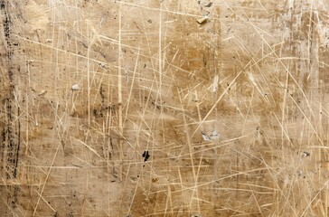 Poster - Highly detailed photograph of cardboard texture 