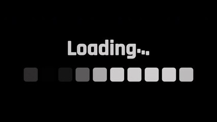 3D Animation of Loading Overlay Keeping Viewers Engaged During Downtime | Alpha Channel