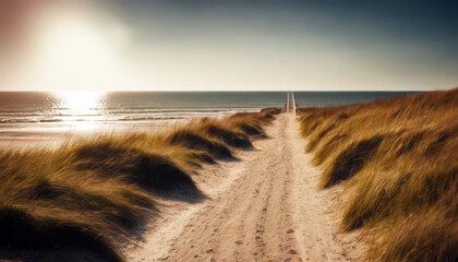 sunshine sea North beach path