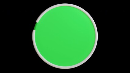 Poster - 3D Animation of Checkmark Achieving Completion and Confidence | Alpha Channel