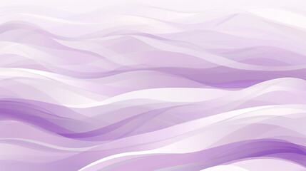 Poster - Luxurious gloss finish in soft lavender minimal wave vector background.