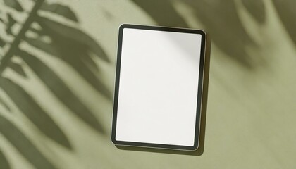Poster - Tablet Mockup for Application Presentation, Web Design or User Interface Design - Template for Representation and Presentation of Design 