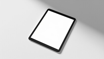 Poster - Tablet Mockup for Application Presentation, Web Design or User Interface Design - Template for Representation and Presentation of Design 