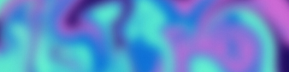 Poster - Abstract soft neon gradient texture with noise and blur effects. Colorful digital soft noise effect on transparent background. Effect of film overlay on the screen	
