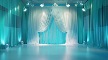 Wall Mural - 3d designs Wedding Backdrop simple minimalist  luxury