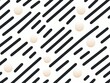 Alternating stripes and spots, flat graphic stripes, vector art, clean white ,  pattern vectors and illustration