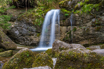 Poster - Spring hike to the Immenstadter and Gschwender Horn near Immenstadt in the Allgau