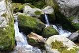 Fototapeta Góry - waterfall in the mountains