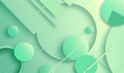 abstract geometric shapes background-generative aI