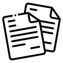 Poster - file document icon