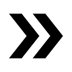 Poster - vector icon of flexible arrows direction right, left, up and down