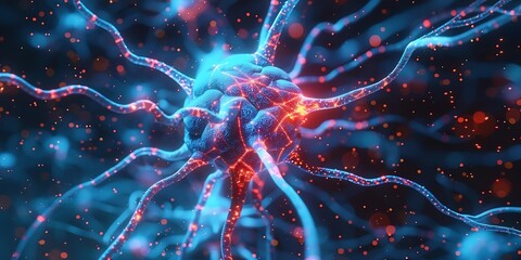 Poster - Generative AI : Neuralink is implanting neuron sensors in the human brain.