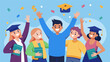© Justlight - A group of friends celebrate as one of them finally pays off their student loans after years of diligent saving and budgeting.