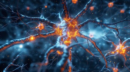 Poster - Generative AI : Neurons and cells from a microscopic perspective, biotechnology 