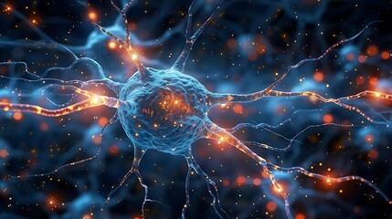 Poster - Generative AI : Neurons and cells from a microscopic perspective, biotechnology 