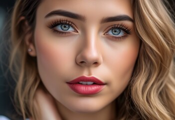  A Portrait Of Breathtakingly Gorgeous, Exotic, Beautiful Woman.
