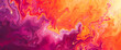Tangerine and magenta swirl together, crafting a mesmerizing display of liquid hues that radiate warmth and vitality in high-definition splendor.
