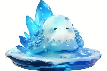 Poster - Cute ice queen character