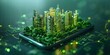 Sustainable Metropolis Envisioning a Green and Technologically Advanced Urban Future