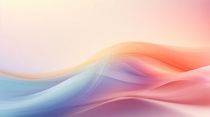 Wall Mural - Abstract wavy motion in ethereal shades of aurora