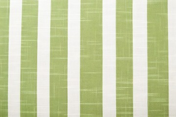 Green white striped natural cotton linen textile texture background blank empty pattern with copy space for product design or text copyspace mock-up 