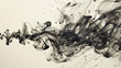 Ink dissolves into liquid whispers, forming delicate patterns that mesmerize the soul.