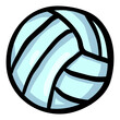 Volleyball - Hand Drawn Doodle Icon