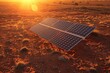 Red Sand Central Australia's Small Solar Panel Array to Harness Sunlight for Energy Production