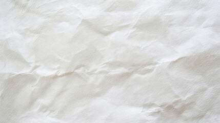Aufkleber - Detailed texture of crumpled white paper captured in high-resolution image