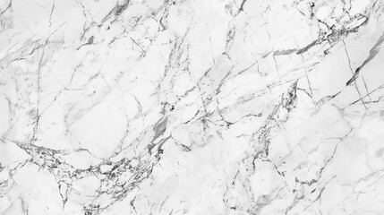Aufkleber - High-resolution image showcasing the natural beauty of white marble with intricate grey veins