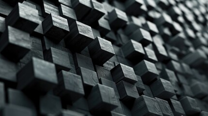 Poster - black and white background