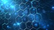 © Rocky Graphics - Digital hexagon abstract background