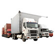 © shahzaib - 3d render of a cargo delivery vehicle