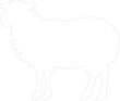 © Mappingz - sheep outline