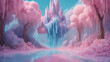 Scenes of dreamy-colored paint dripping down textured surfaces, with pastel hues of cotton candy pink, lavender mist, and baby blue against a backdrop suggesting a whimsical dreamscape ULTRA HD 8K