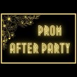 Neon prom after party sign