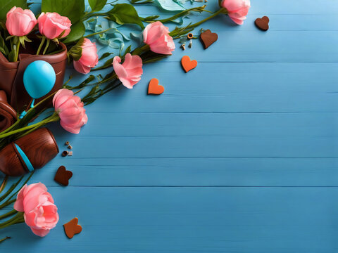 Celebrate Father's Day in style with this stunning Copyspace background that showcases beautiful decorations. Use it as your wallpaper template and make the day special for your dad. Don't wait 