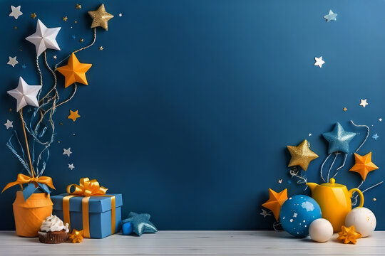 Celebrate Father's Day in style with this stunning Copyspace background that showcases beautiful decorations. Use it as your wallpaper template and make the day special for your dad. Don't wait 