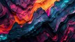 realistic colorful abstract luxury design with waves in texture and gradients background, overlappsing layers on grunge texture background.