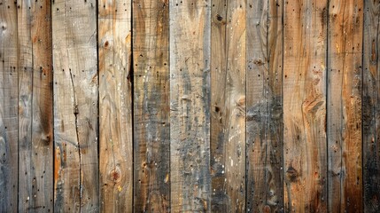 Poster - Close up details of wooden wall texture