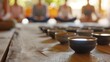 © Justlight - A peaceful yoga class is followed by a guided tea meditation allowing participants to fully immerse themselves in the moment and find inner peace.