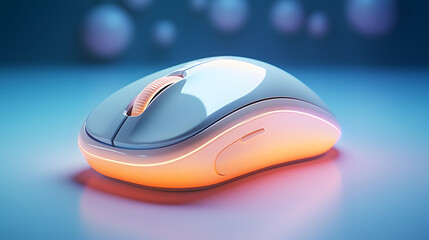 Wall Mural - Mouse Icon 3d